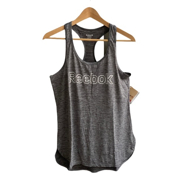 Reebok Tops - Reebok Legend Singlet Heather Grey Workout…